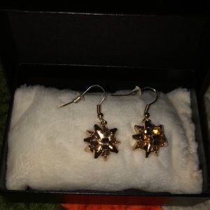 Christmas Bow Earrings